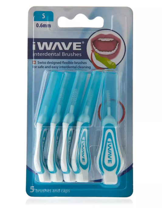 iWave Interdental Brushes 0.6mm (5 Pack)