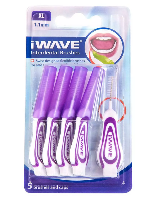 iWave Interdental Brushes 1.1mm (5 Pack)