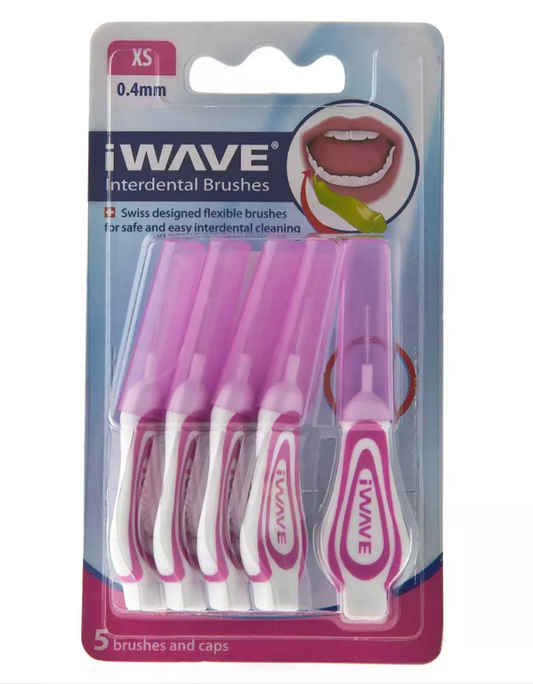 iWave Interdental Brushes 0.4mm (5 Pack)