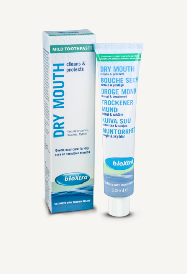 bioXtra Dry Mouth Mild Toothpaste (50ml)